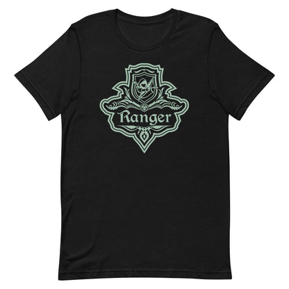 Printify T-Shirt Black / S DnD Ranger Class Emblem T-Shirt