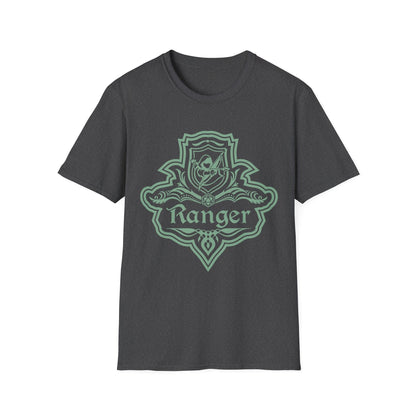 Printify T-Shirt Dark Heather / S DnD Ranger Class Emblem T-Shirt