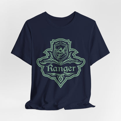 Printify T-Shirt Navy / S DnD Ranger Class Emblem T-Shirt