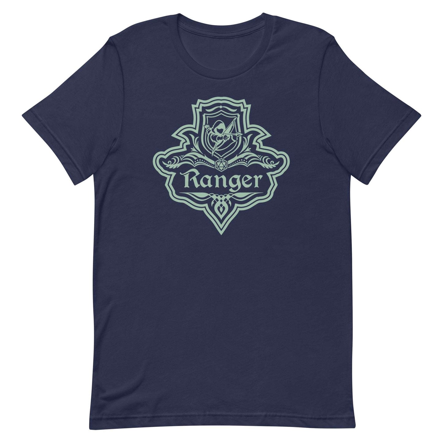 Printify T-Shirt Navy / S DnD Ranger Class Emblem T-Shirt