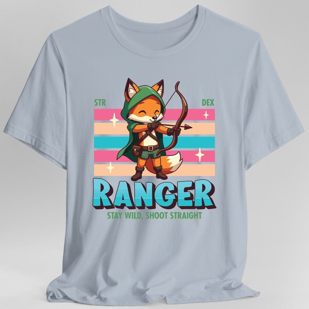 Printify T-Shirt Light Blue / S DnD Ranger Shirt - D&D Kawaii Class T-shirt
