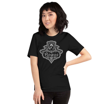 Printify T-Shirt DnD Rogue Class Emblem T-Shirt