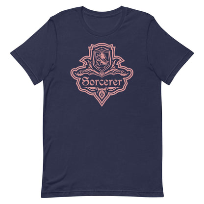 Printify T-Shirt Navy / S DnD Sorcerer Class Emblem T-Shirt