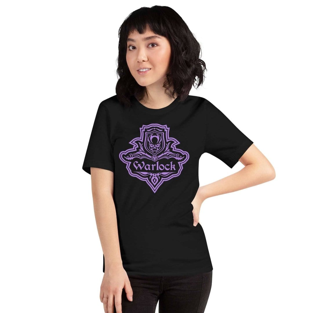 Printify T-Shirt DnD Warlock Class Emblem T-Shirt