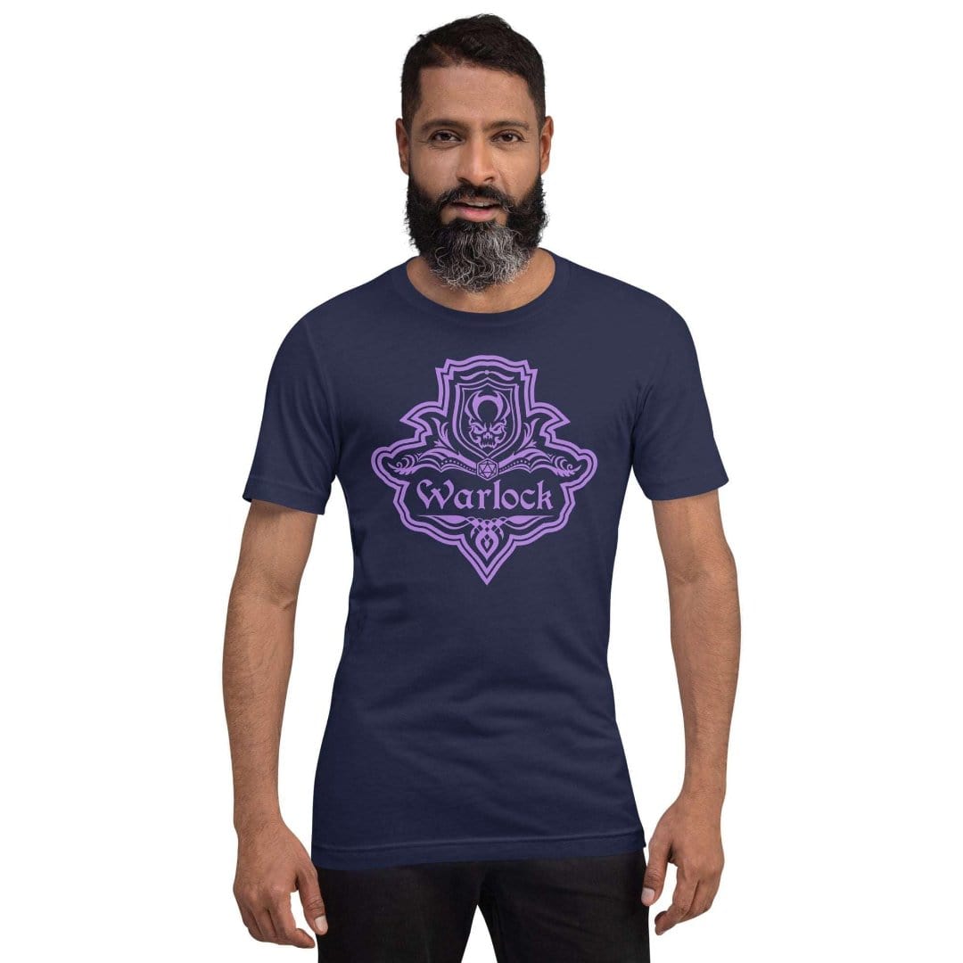 Printify T-Shirt DnD Warlock Class Emblem T-Shirt