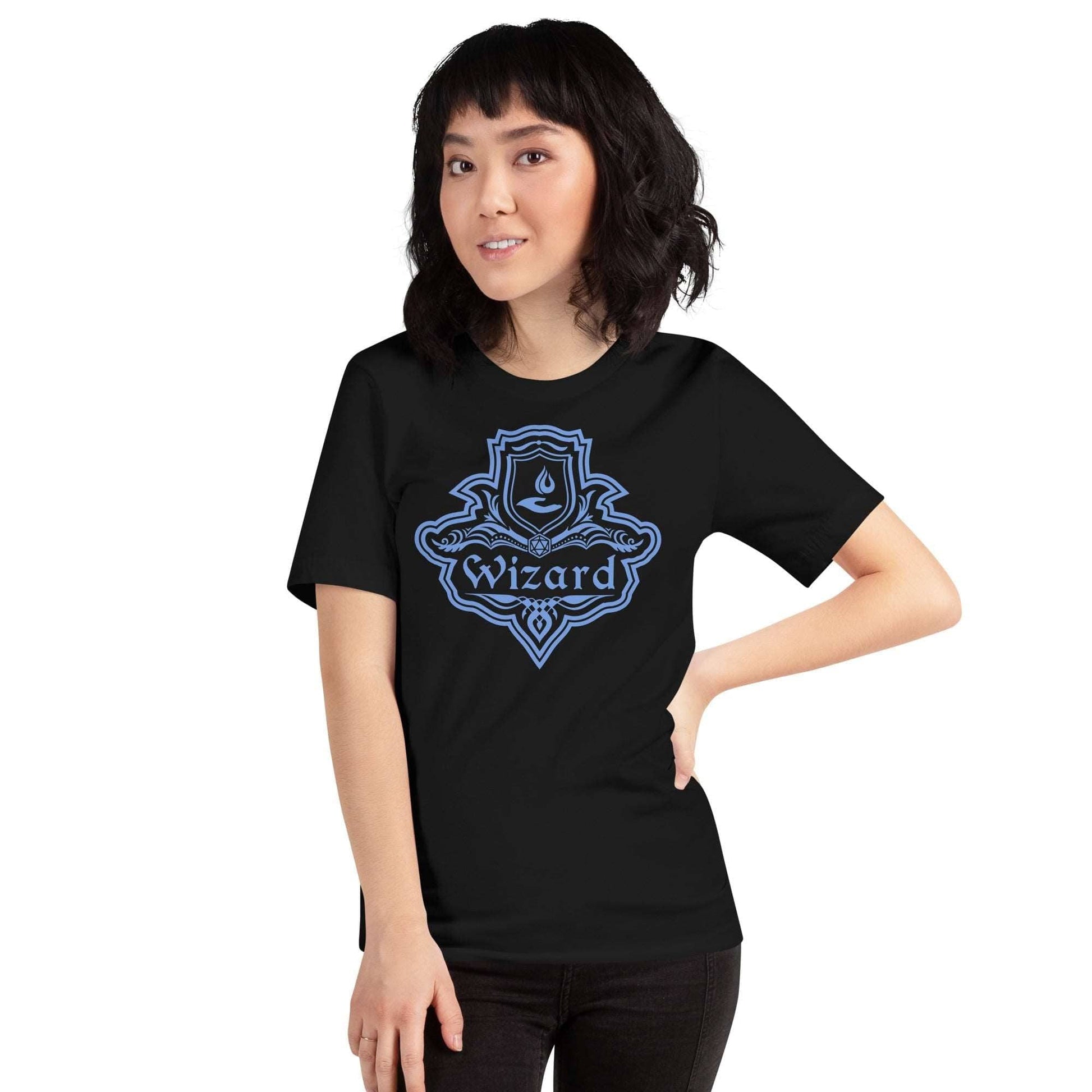 Printify T-Shirt DnD Wizard Class Emblem T-Shirt