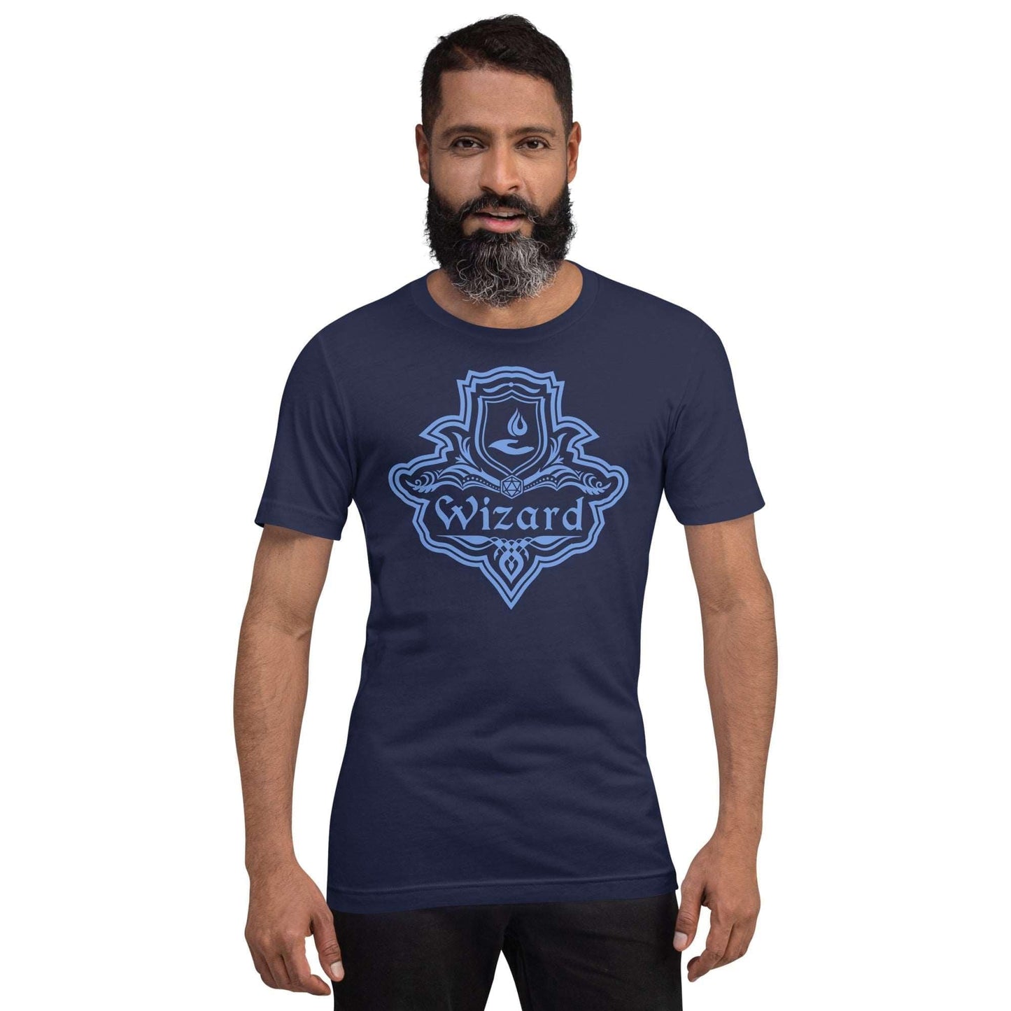 Printify T-Shirt DnD Wizard Class Emblem T-Shirt