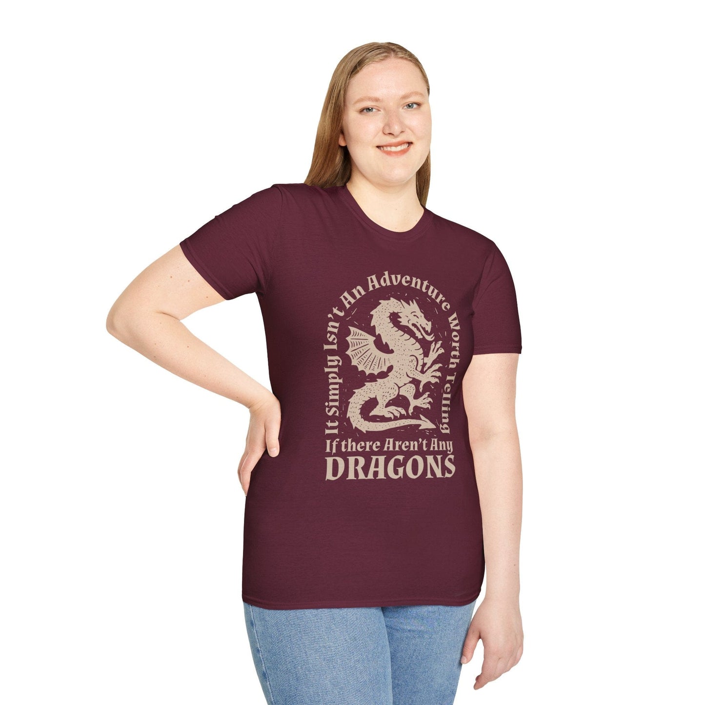 Printify T-Shirt Dragon Quote T-Shirt