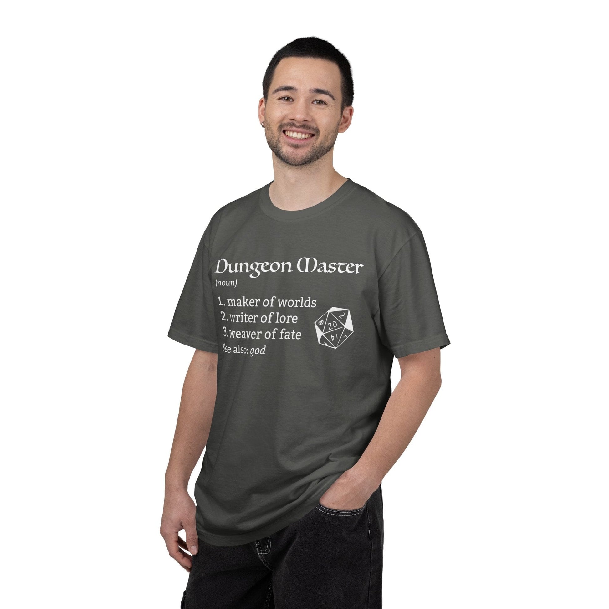 Printify T-Shirt Dungeon Master Definition D&D T-Shirt - Comfort Colors