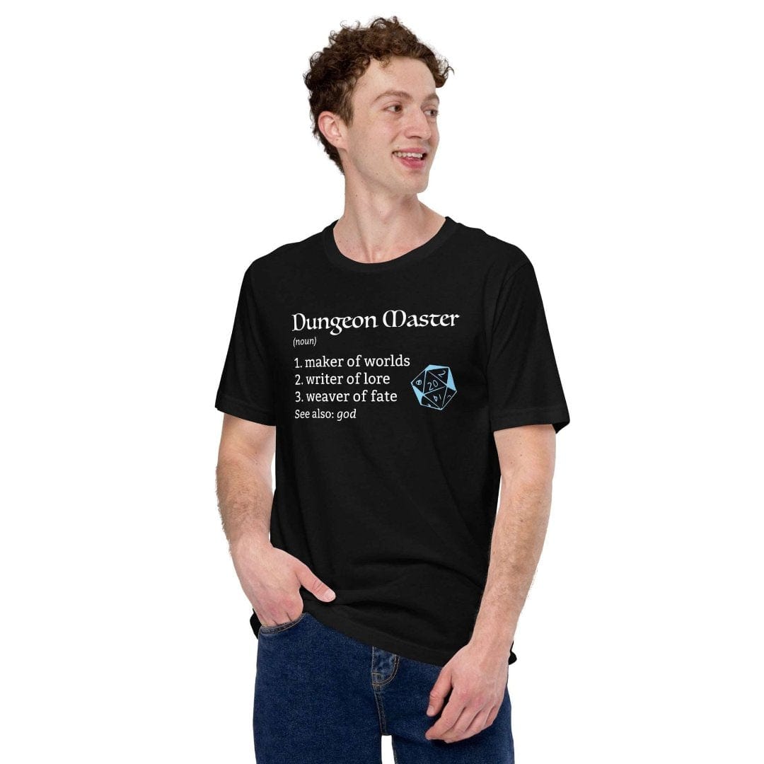 Printify T-Shirt Dungeon Master Definition T-Shirt