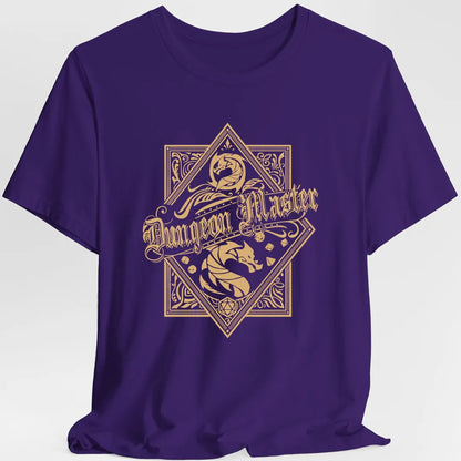 Printify T-Shirt Purple / S Dungeon Master Emblem T-shirt