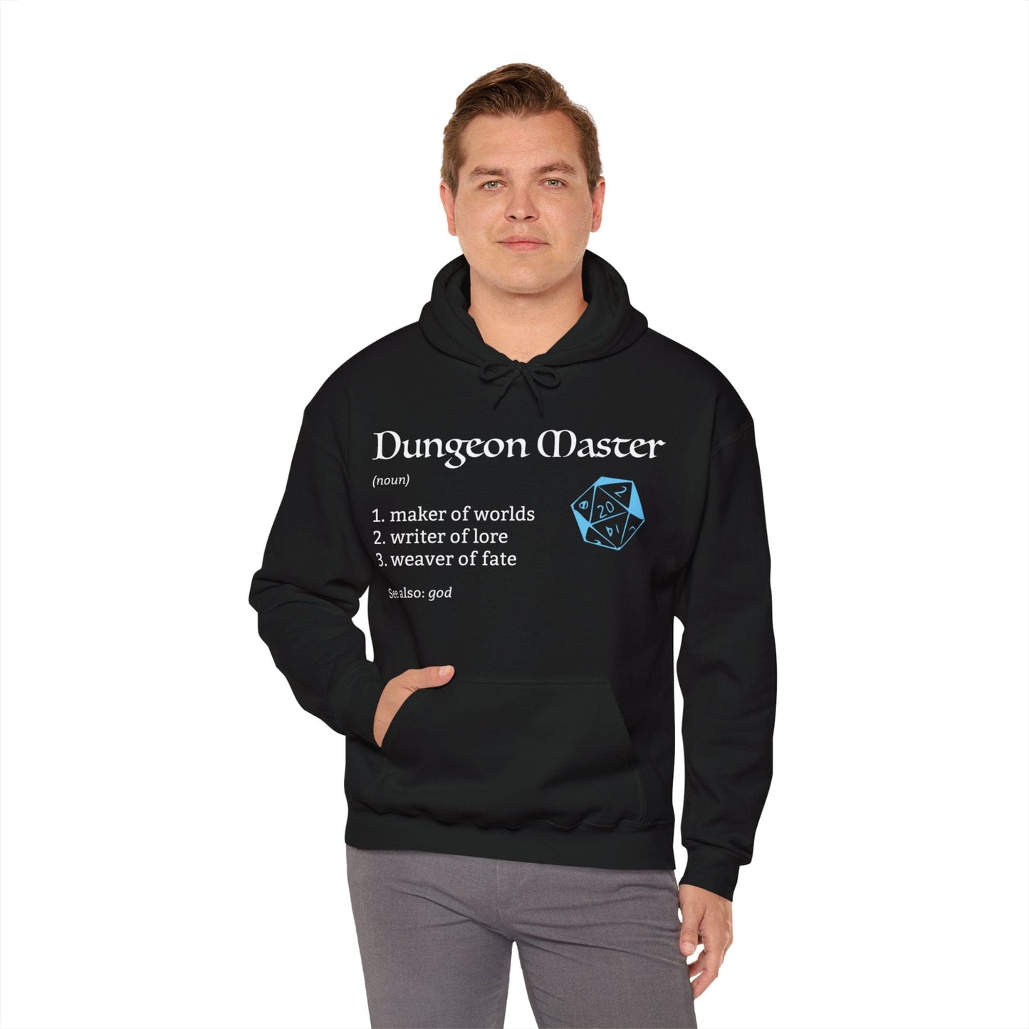 Printify Hoodie Dungeon Master Hoodie - Definition