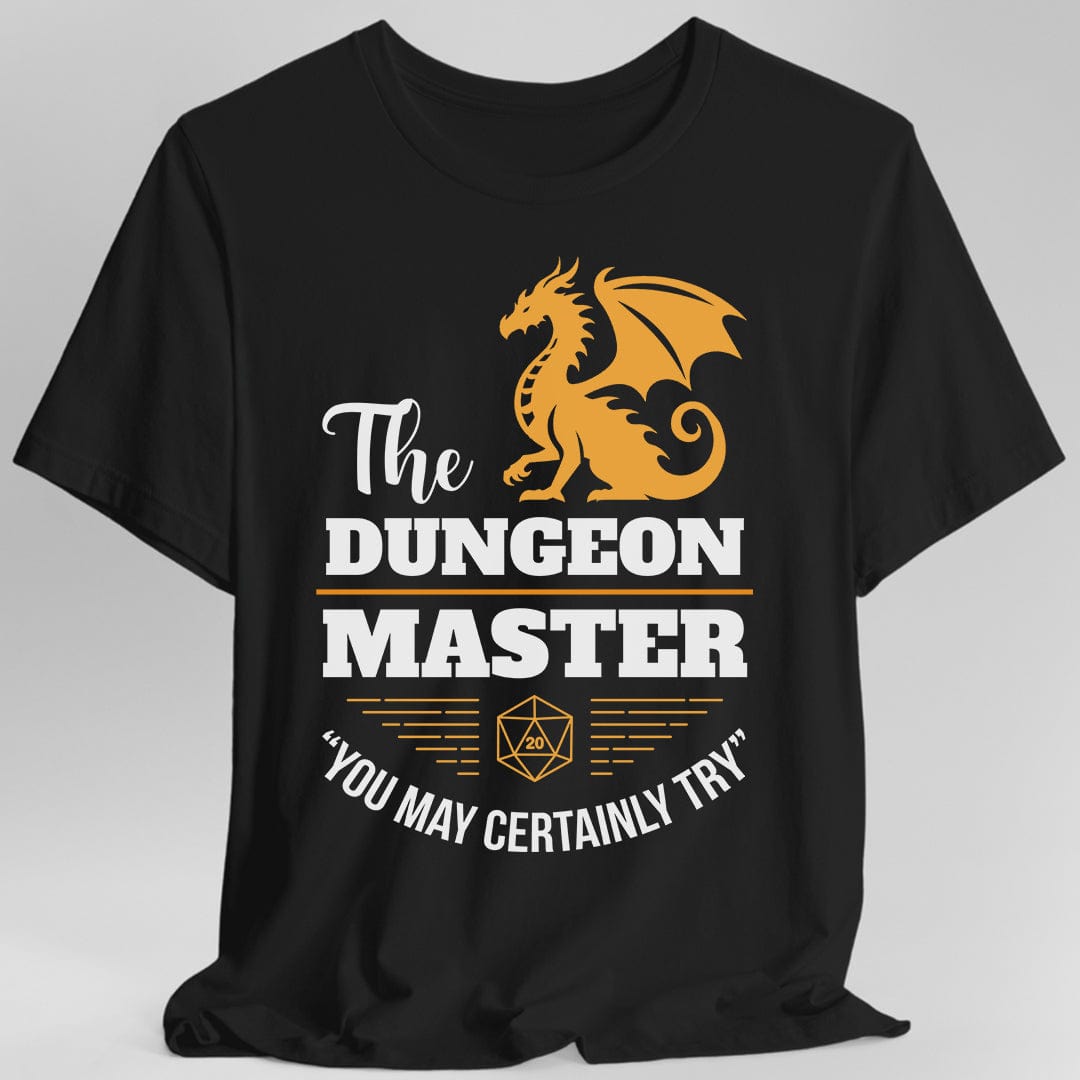 Printify T-Shirt Black / S Dungeon Master Shirt