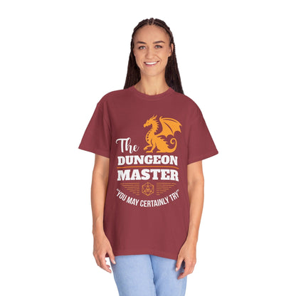 Printify T-Shirt Dungeon Master Shirt - Comfort Colors