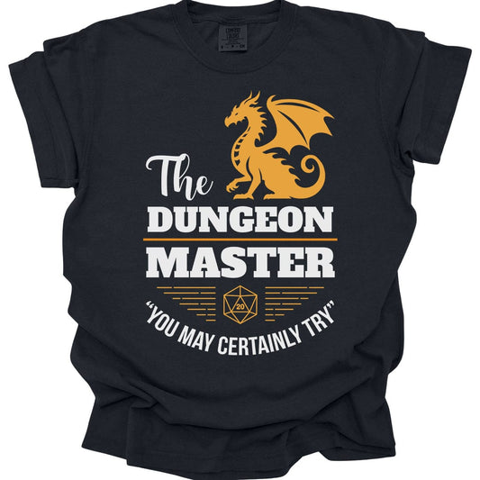 Printify T-Shirt Dungeon Master Shirt - Comfort Colors