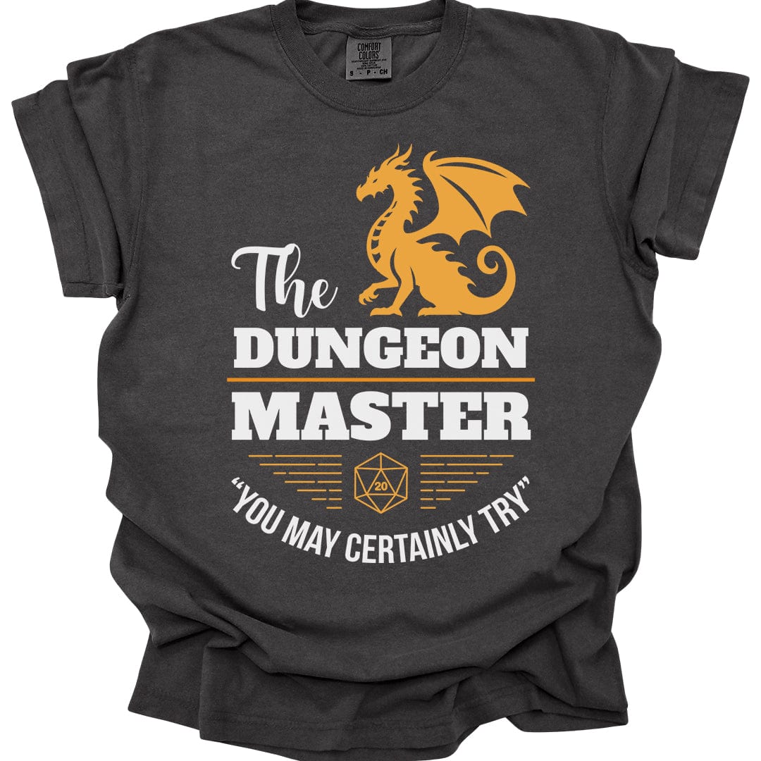 Printify T-Shirt Black / S Dungeon Master Shirt - Comfort Colors