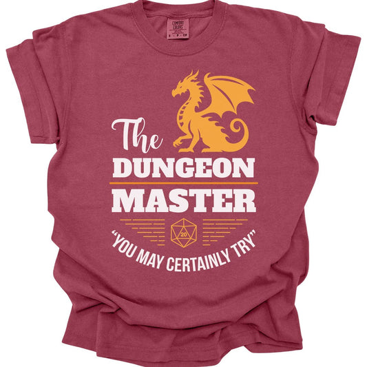 Printify T-Shirt Chili / S Dungeon Master Shirt - Comfort Colors