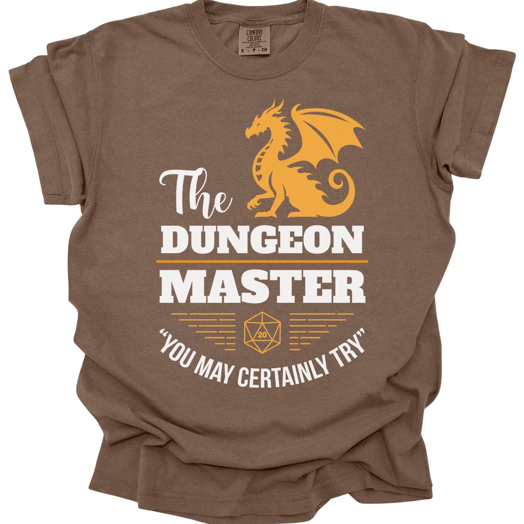 Printify T-Shirt Espresso / S Dungeon Master Shirt - Comfort Colors