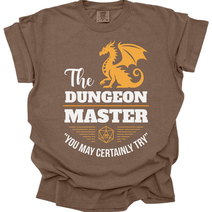 Printify T-Shirt Espresso / S Dungeon Master Shirt - Comfort Colors