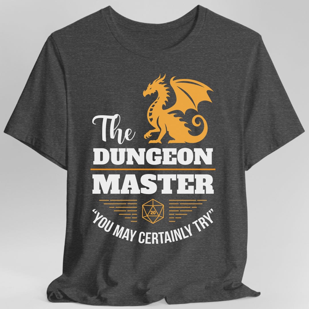 Printify T-Shirt Dark Heather / S Dungeon Master Shirt