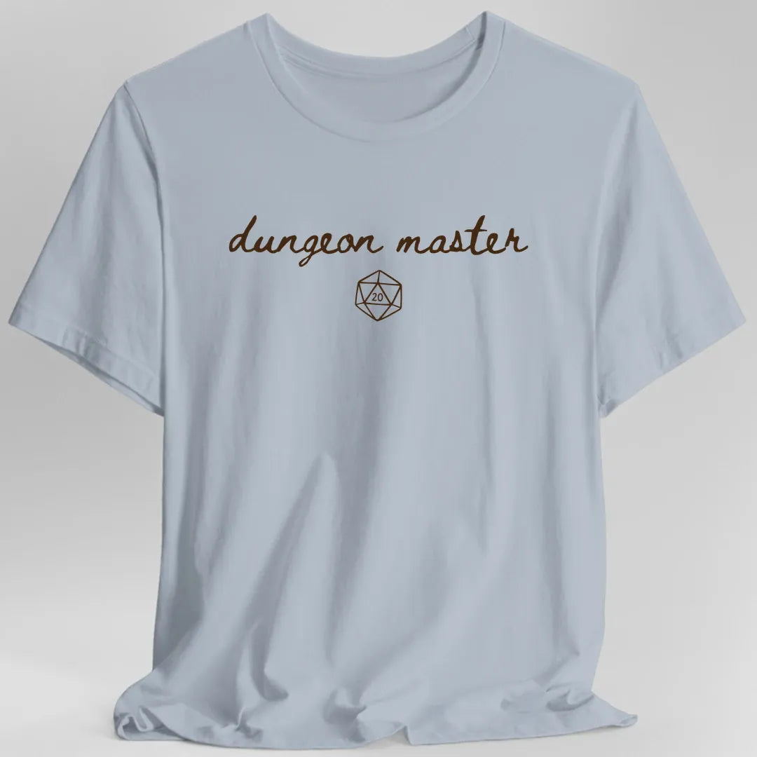 Printify T-Shirt Light Blue / S Dungeon Master Simple T-Shirt
