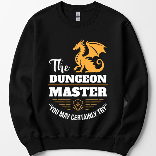 Printify Sweatshirt Black / S Dungeon Master Sweatshirt