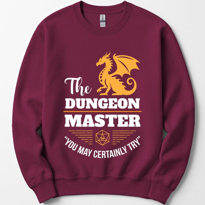Printify Sweatshirt Maroon / S Dungeon Master Sweatshirt