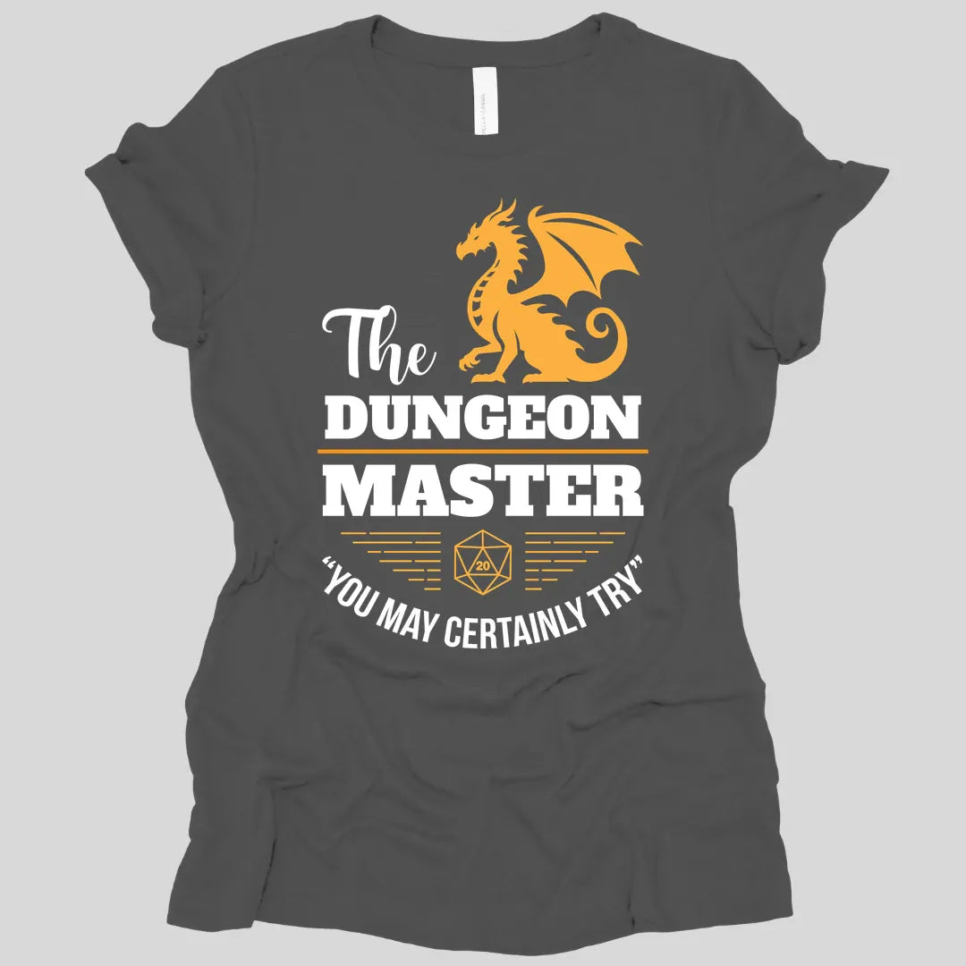 Printify T-Shirt Asphalt / S Dungeon Master Women's T-shirt