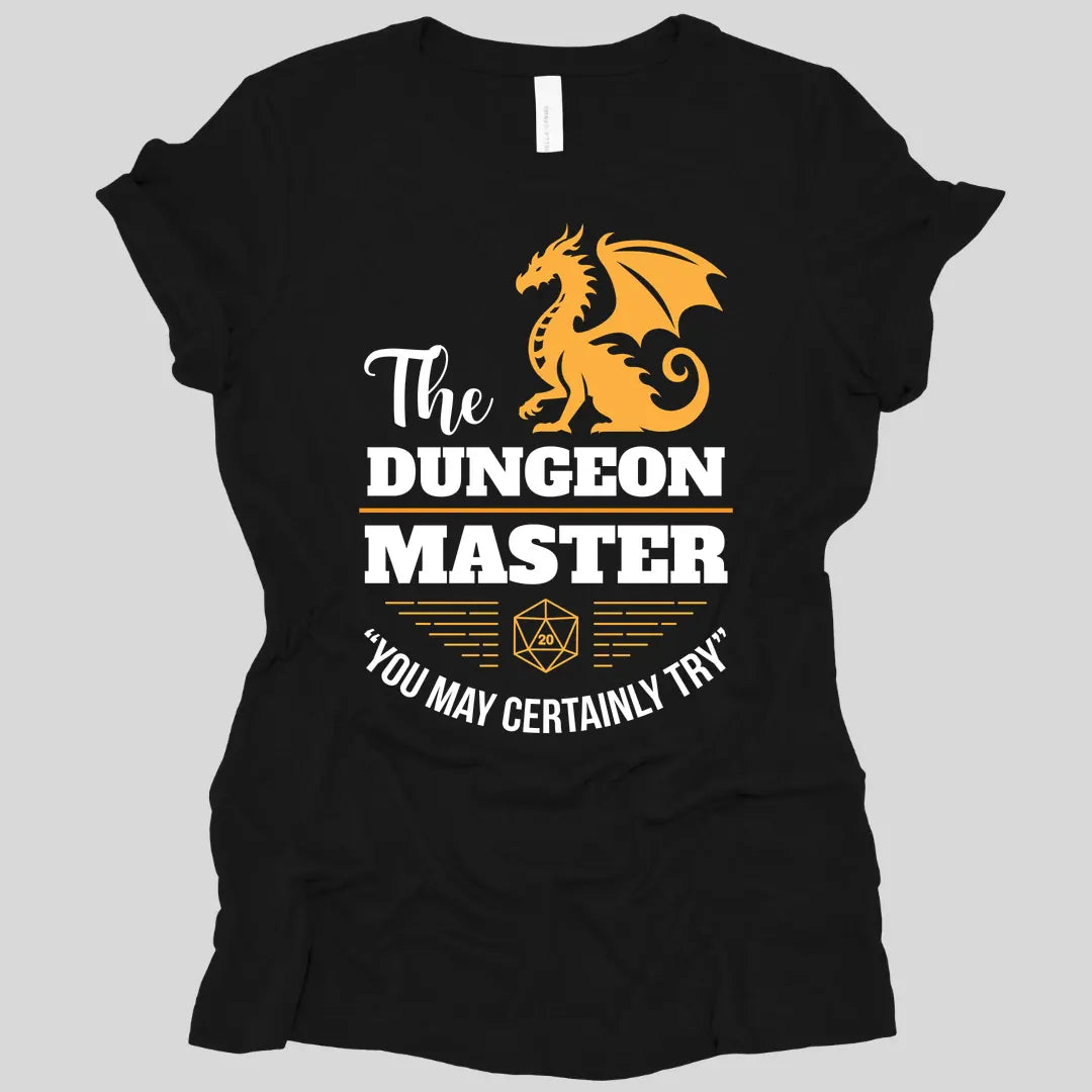 Printify T-Shirt Black / S Dungeon Master Women's T-shirt