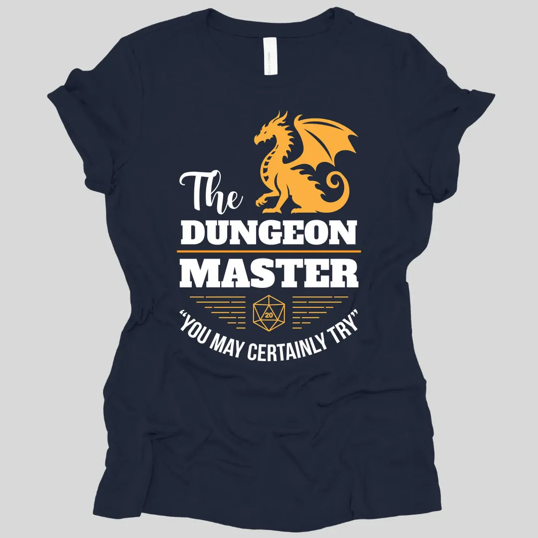 Printify T-Shirt Navy / S Dungeon Master Women's T-shirt