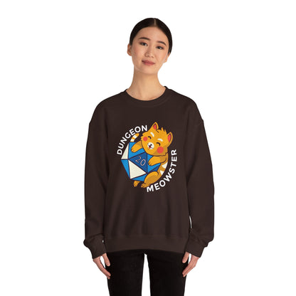 Printify Sweatshirt Dungeon Meowster DM Sweatshirt