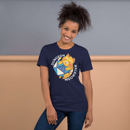 Printify T-Shirt Dungeon Meowster T-Shirt