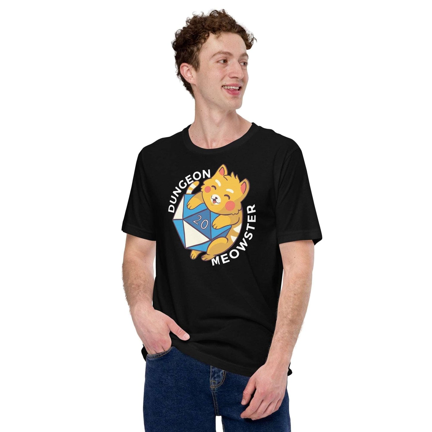 Printify T-Shirt Dungeon Meowster T-Shirt