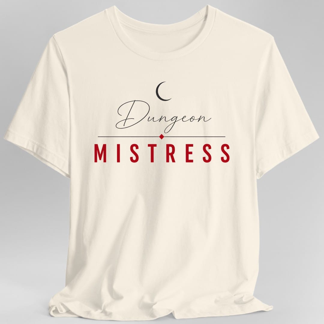 Printify T-Shirt Natural / S Dungeon Mistress Minimal T-Shirt