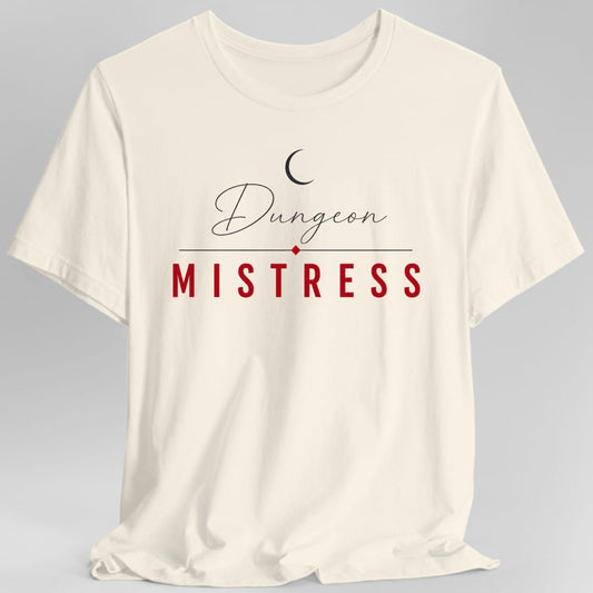 Printify T-Shirt Natural / S Dungeon Mistress Minimal T-Shirt