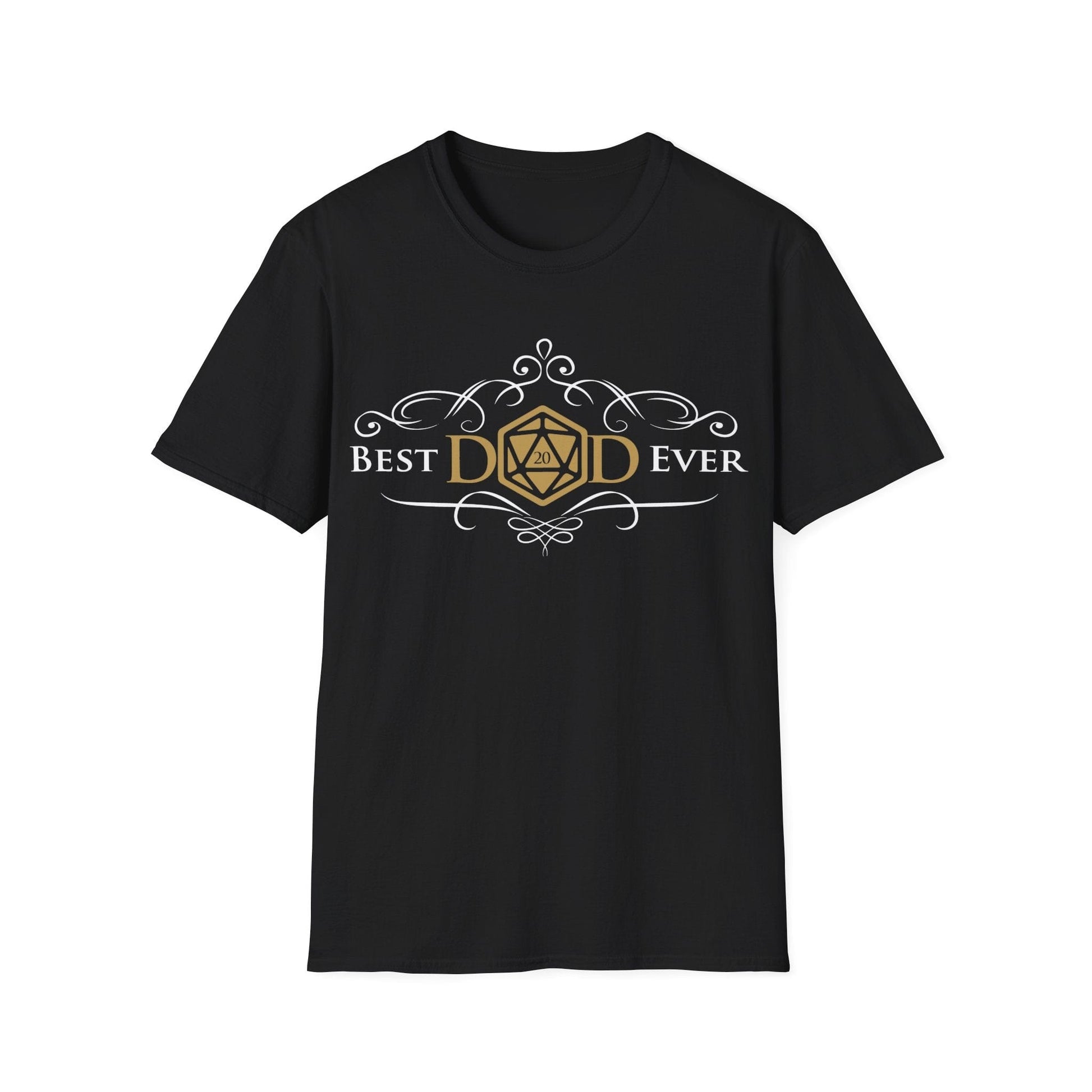 Printify T-Shirt Black / S Dungeons and Dragons Dad Shirt