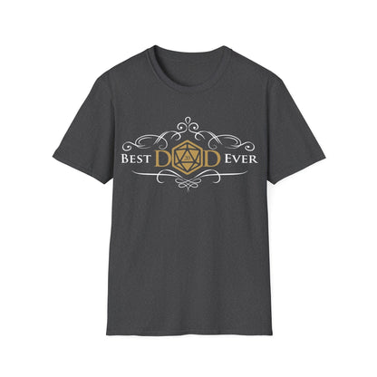 Printify T-Shirt Dark Heather / S Dungeons and Dragons Dad Shirt