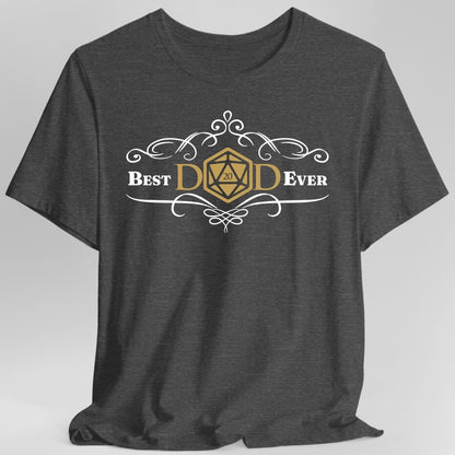 Printify T-Shirt Dark Heather / S Dungeons and Dragons Dad Shirt