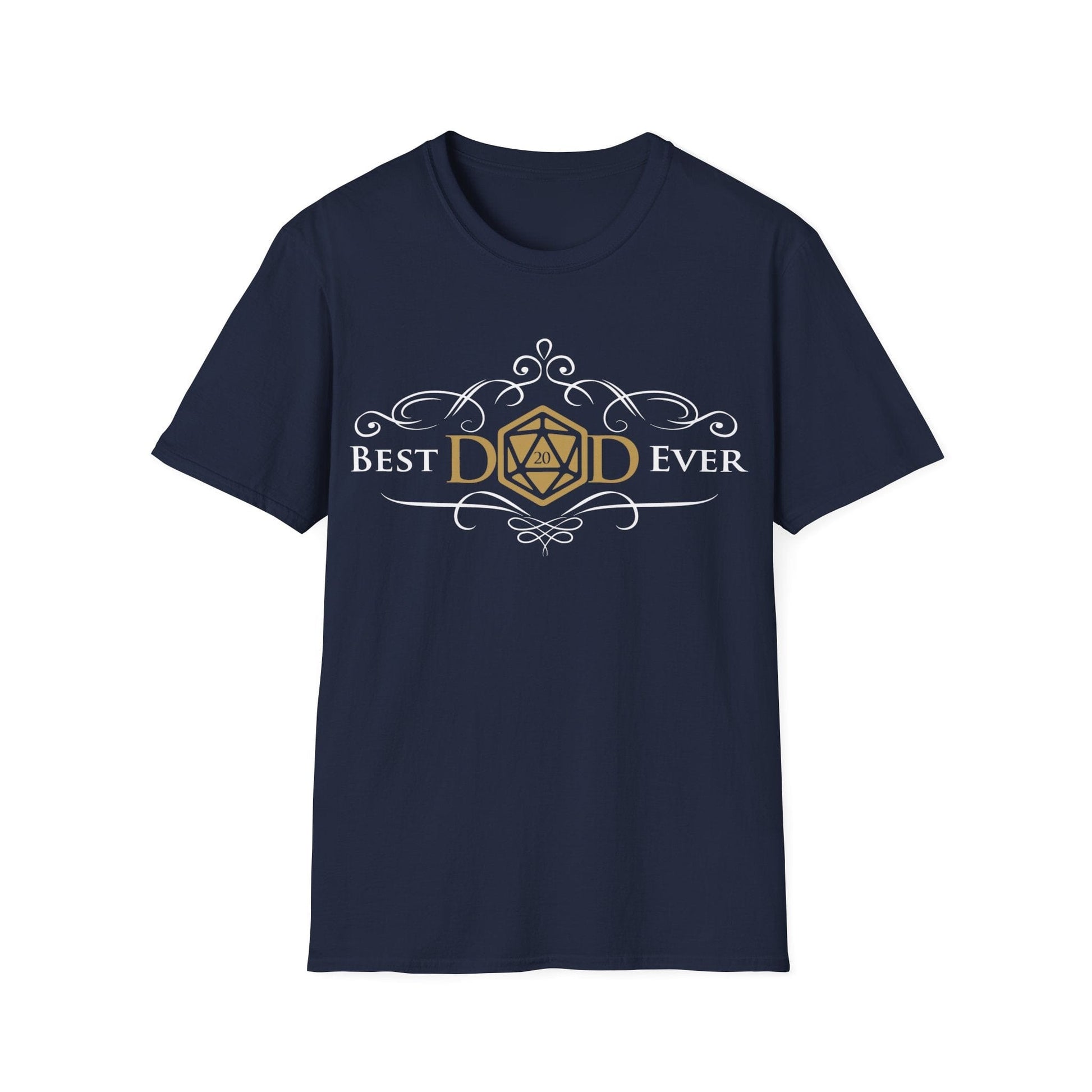 Printify T-Shirt Navy / S Dungeons and Dragons Dad Shirt