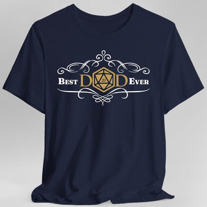 Printify T-Shirt Navy / S Dungeons and Dragons Dad Shirt
