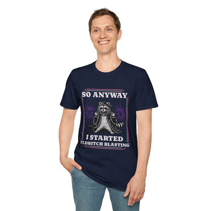 Printify T-Shirt Eldritch Blast Warlock T-Shirt