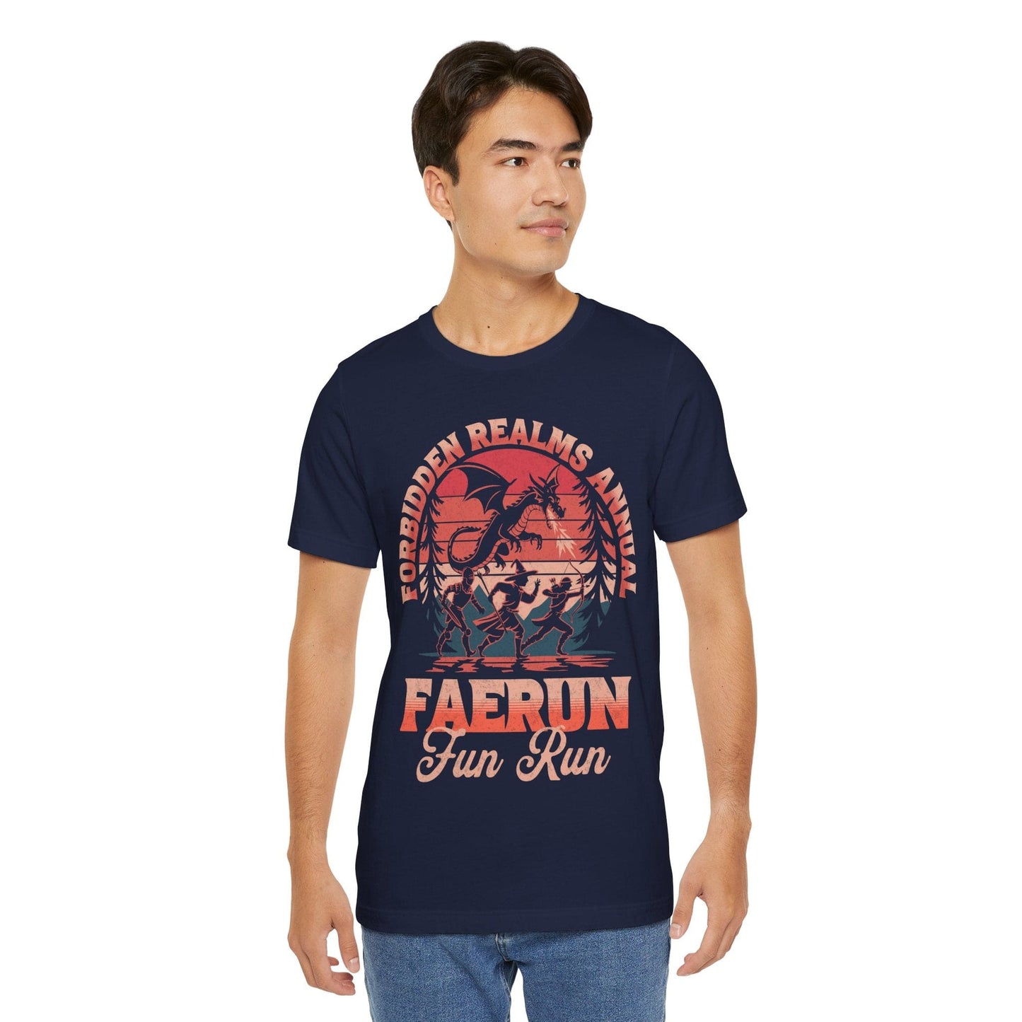 Printify T-Shirt Faerun Fun Run T-shirt