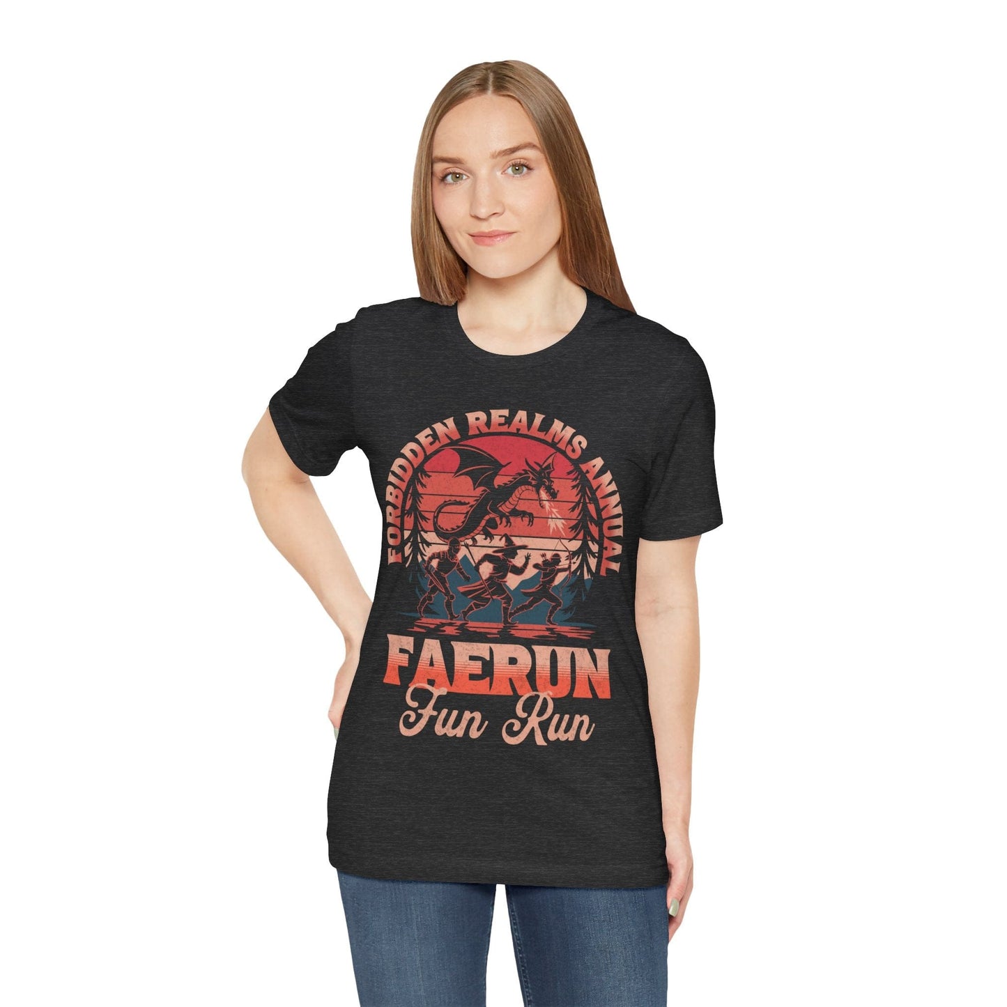 Printify T-Shirt Faerun Fun Run T-shirt