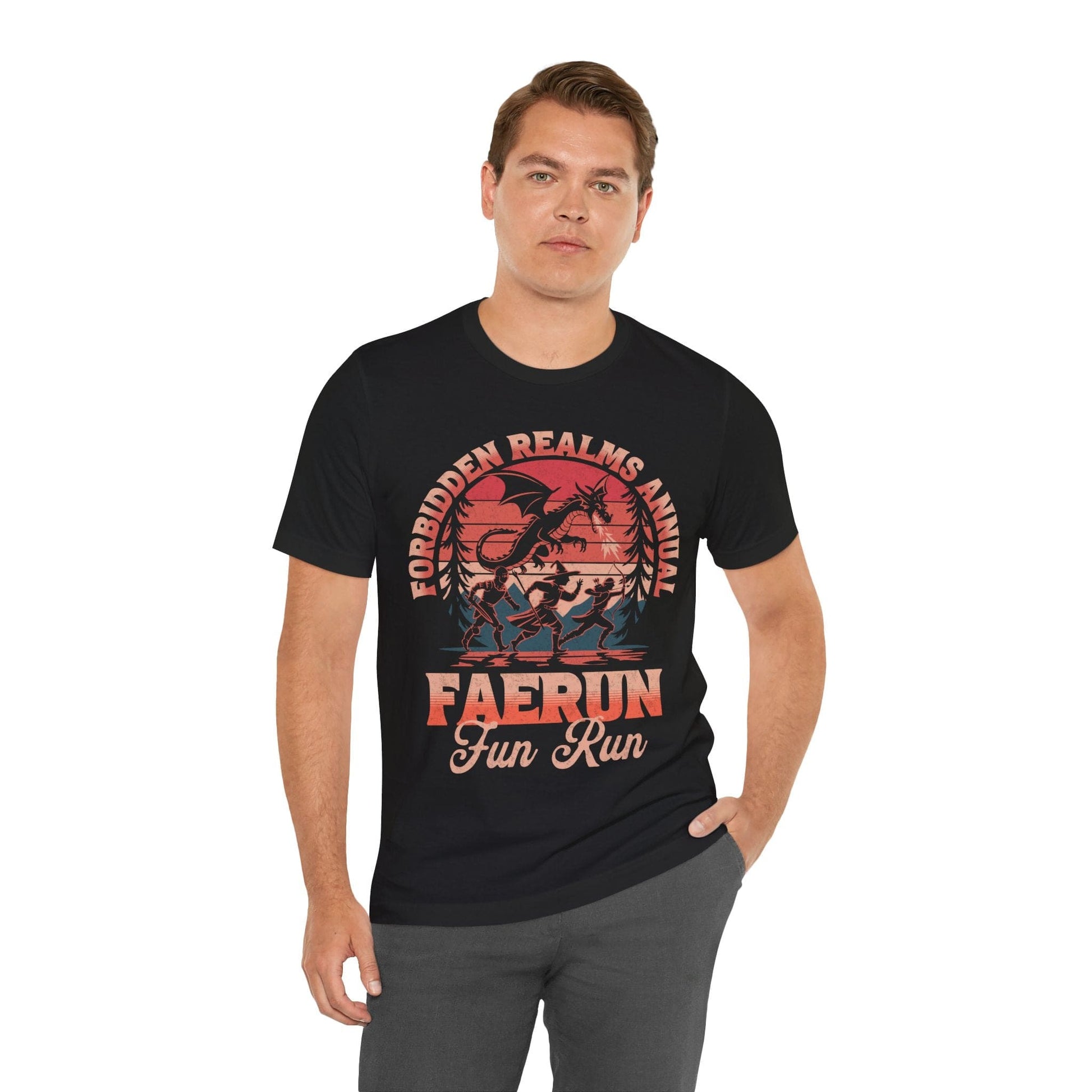 Printify T-Shirt Faerun Fun Run T-shirt