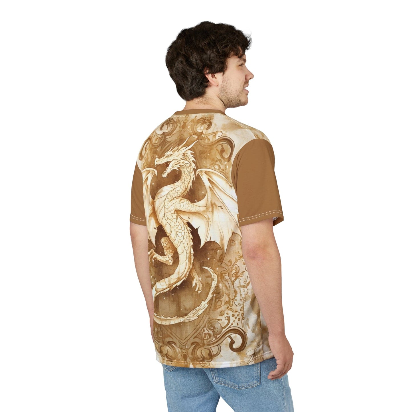 Printify All Over Prints Fantasy Dragon Shirt - All Over Print