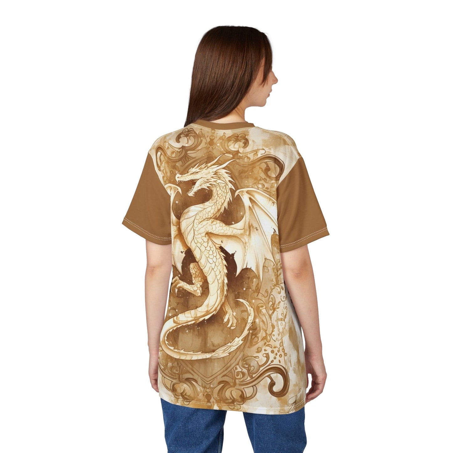 Printify All Over Prints Fantasy Dragon Shirt - All Over Print