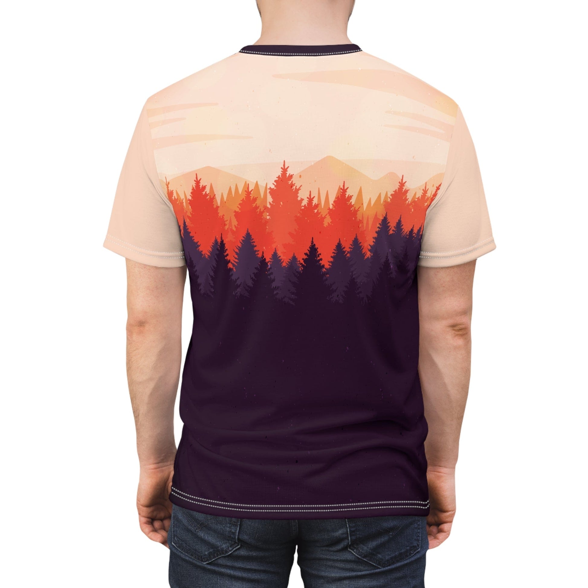 Printify All Over Prints Fantasy Landscape Shirt