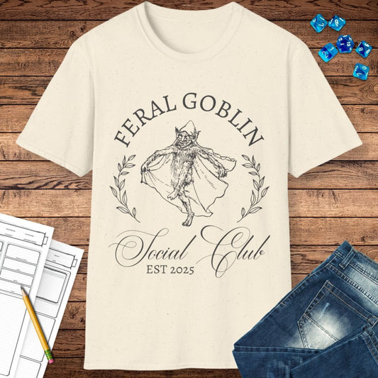 Printify T-Shirt Feral Goblin Social Club T-shirt