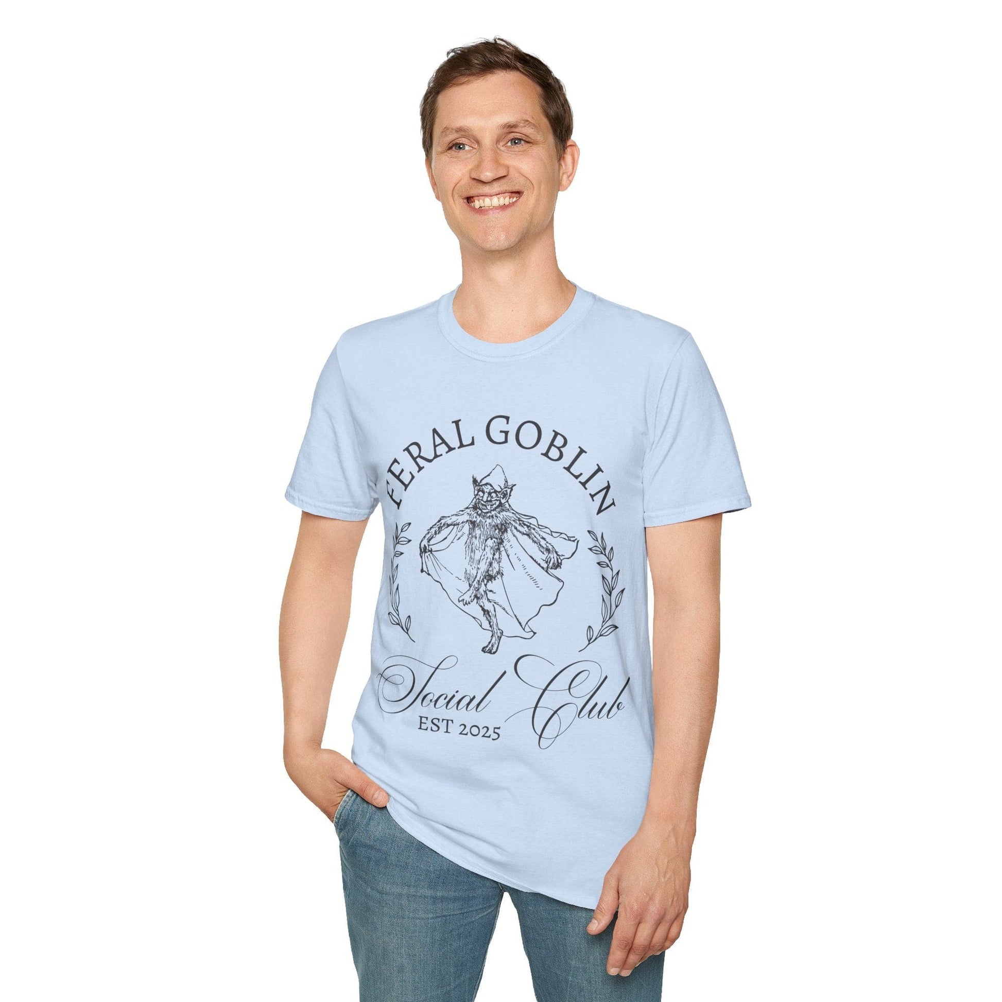 Printify T-Shirt Feral Goblin Social Club T-shirt