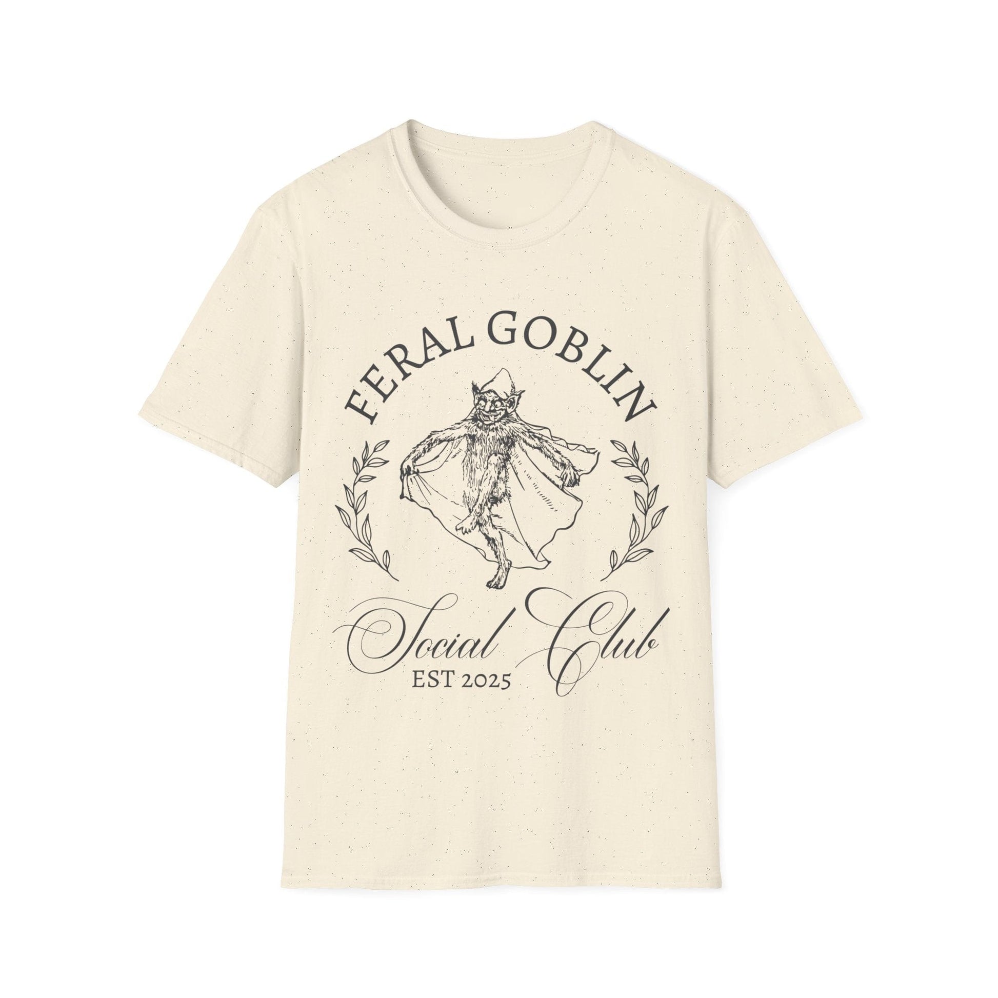 Printify T-Shirt Natural / S Feral Goblin Social Club T-shirt